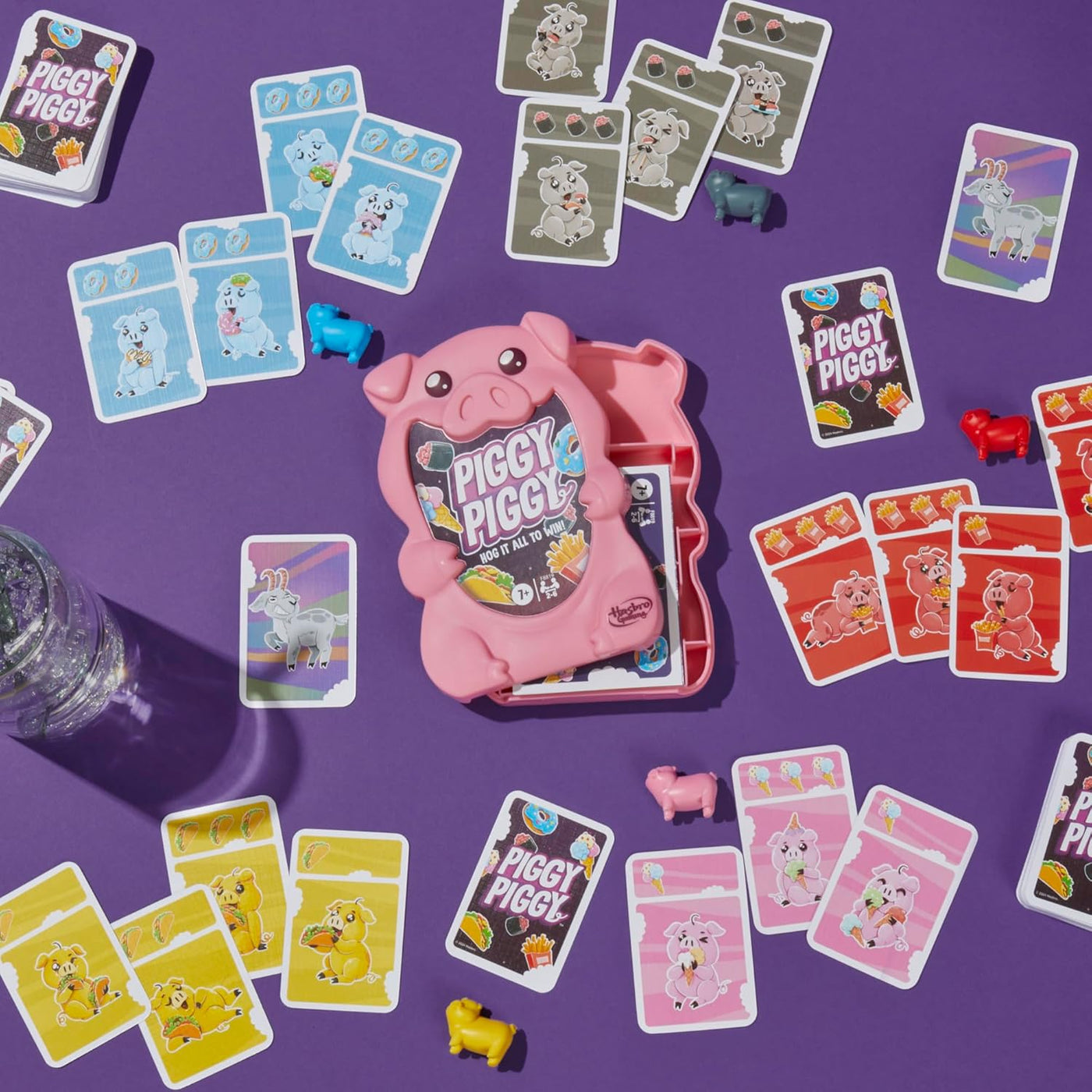 Hasbro Gaming Juego de cartas Piggy Piggy Juegos