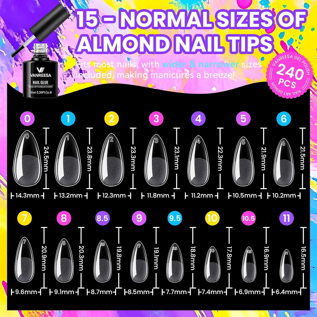 VANREESA Kit de 115 esmaltes de uñas de gel con taladro, Kit de esmalte de gel de 115 piezas