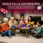 Juego de fiesta de acción: 200 desafíos de habilidad para la construcción de equipos, noche de juegos familiares | Juego completo para adultos, adolescentes, niños mayores de 8 años con más de 10 accesorios | Actividad de grupo competitiva