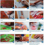 KIT de arte de diamantes Minnie