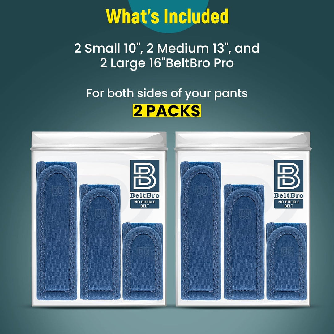 BeltBro Pro para hombres \u2013 Cinturón elástico sin hebilla BeltP...