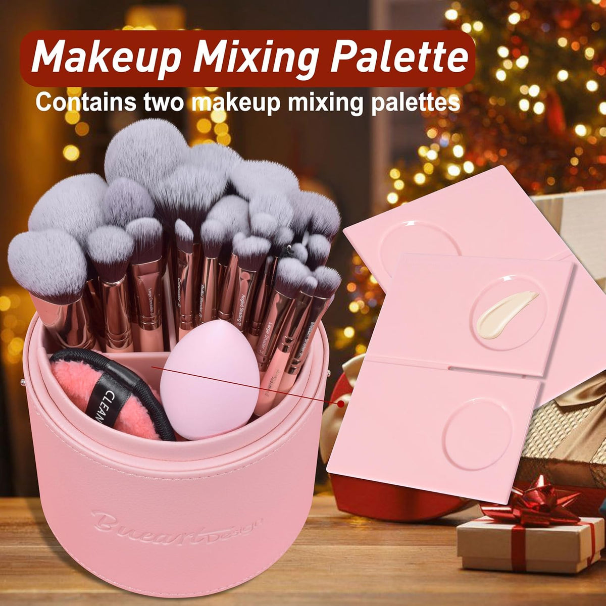 Bueart Design Juego de 30 piezas de brochas de maquillaje