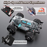 HOMETALL 1:18 Coches RC Rápidos para Adultos - 38+ KPH Coche de Con...