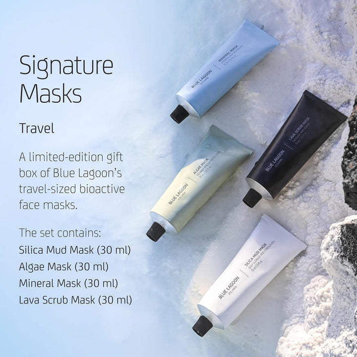 Blue Lagoon Skin Science - Juego de viaje Signature Masks | Cuidado...