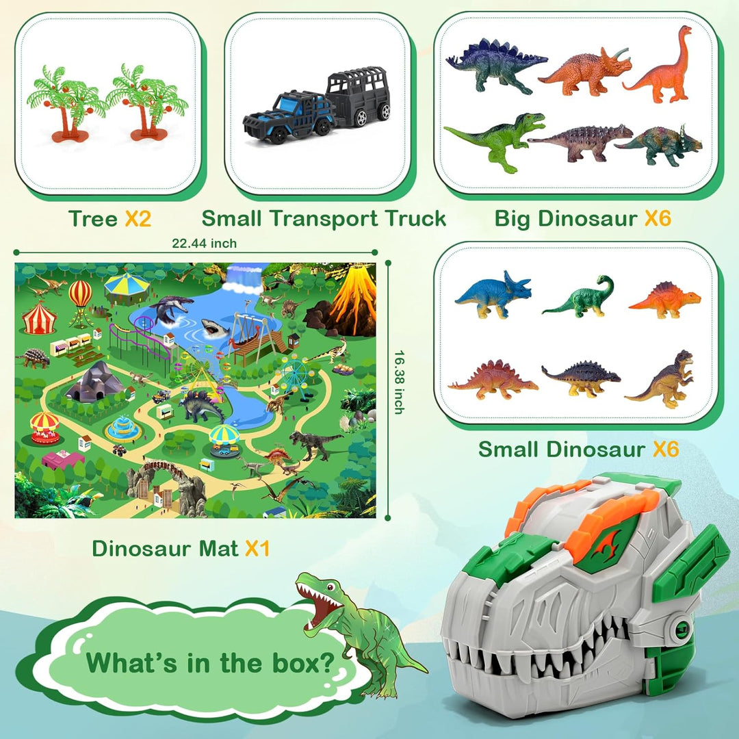 Juguetes de dinosaurio para niños de 3 a 5 años 12 figuras
