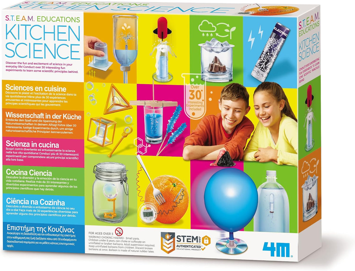 4M Kit de ciencia de cocina para niños a vapor