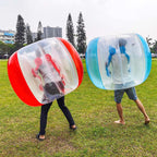 ZHUYNXIR 2 piezas pelotas de sumo para adultos, pelotas de rebote con parachoques para niños, pelota inflable de rebote para niños, pelota zorb corporal para juegos en equipo al aire libre para niños