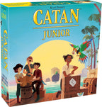 CATAN Juego de Mesa Junior - ¡Aventura de Espadachines para Jóvenes Piratas! Juego de estrategia, divertido juego familiar para niños y adultos, a partir de 6 años, 2-4 jugadores, 30 minutos de tiempo