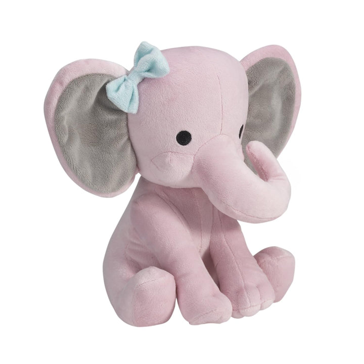 Bedtime Originals Twinkle Toes Peluche de elefante rosa
