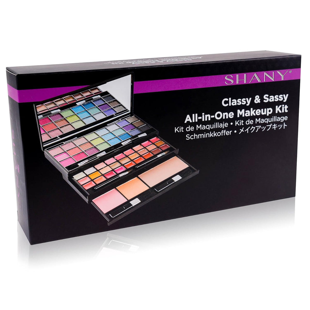 Shany Classy &amp; Sassy All-in-One Kit con Espejo, Aplicadores de...