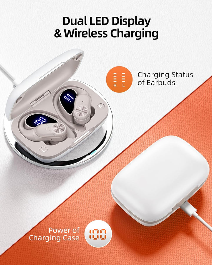 PocBuds Auriculares Bluetooth Inalámbricos 80hrs Tiempo de Reproduc...