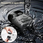 Maquinilla de afeitar eléctrica para hombres, afeitadora de aluminio y