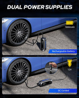 AUTOONE - Compresor de aire portátil para inflador de neumáticos, b...
