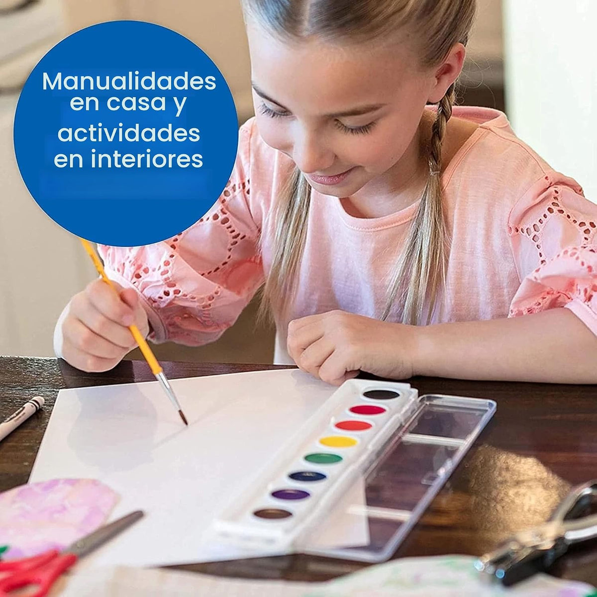 Crayola Washable Watercolor Paint Sets, Suministros de arte al por mayor para docentes 12 unidades