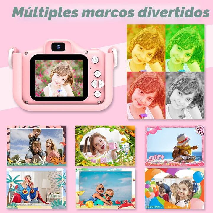 Goopow Juguetes de Cámara para Niños de 3-8 Años para Niñas y Niños...