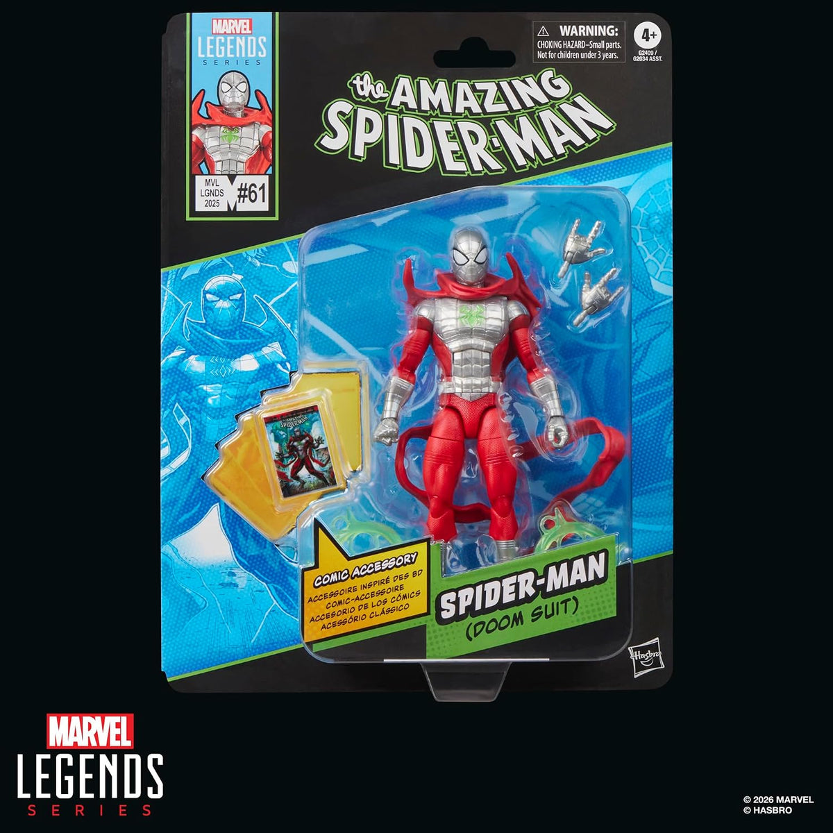 Marvel Serie Legends Spider-Man (Traje Doom)