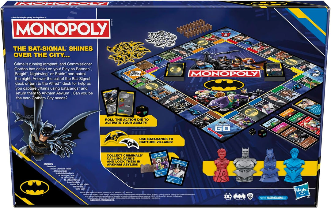 Monopoly Batman Juego de mesa Juego de monopolio para