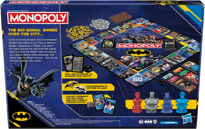 Monopoly Batman Juego de mesa Juego de monopolio para