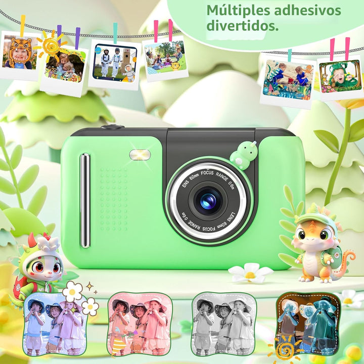 Makolle Cámara para niños, regalos de cumpleaños para niños y niñas...