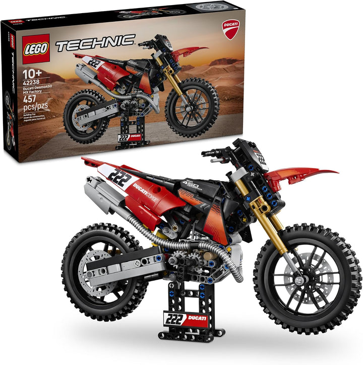 LEGO Technic Moto de fábrica Ducati Desmo450 MX 42238 | Juguetes de...