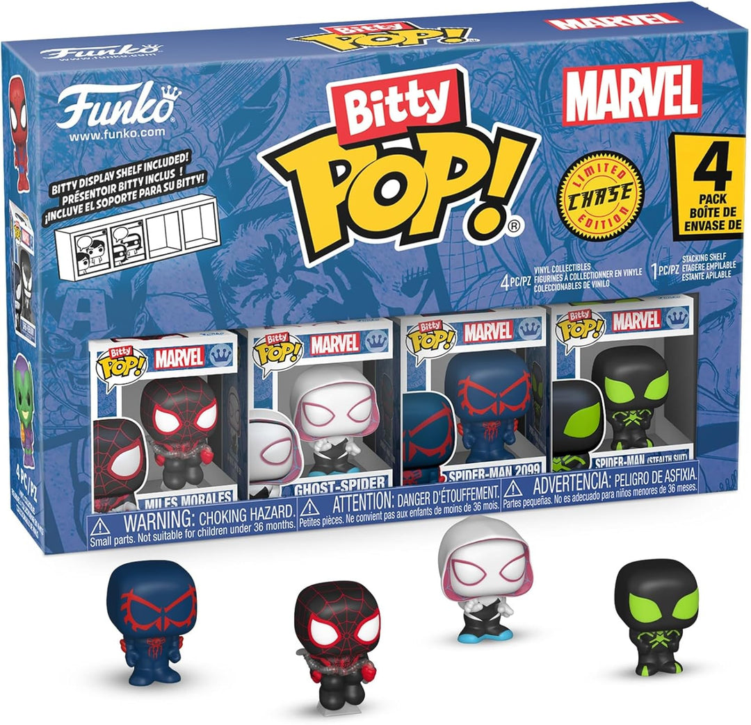 Funko Pop Bitty Spider-Man - Miles Morales Ghost Spider
