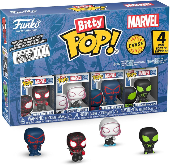 Funko Pop Bitty Spider-Man - Miles Morales Ghost Spider