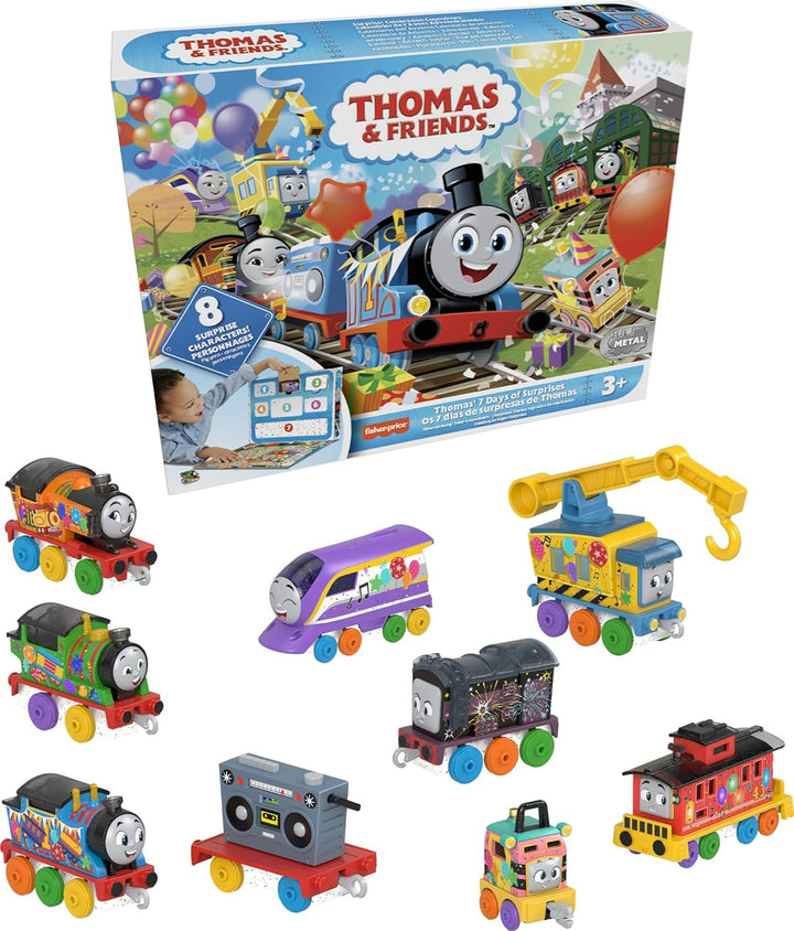 Thomas &amp; Friends Juego de regalo de trenes de juguete Thomas...