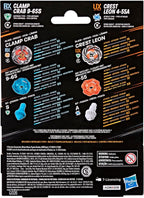 Beyblade X Clamp Crab 9-65S BX & Crest Leon 4-55A UX Dual Pack