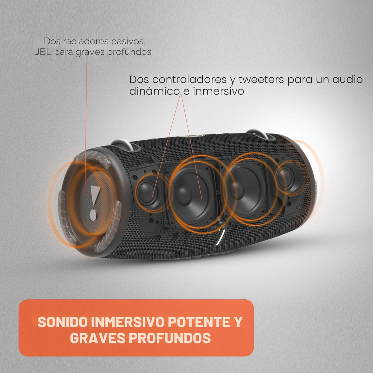 JBL Xtreme 3 - Bocina bluetooth portátil