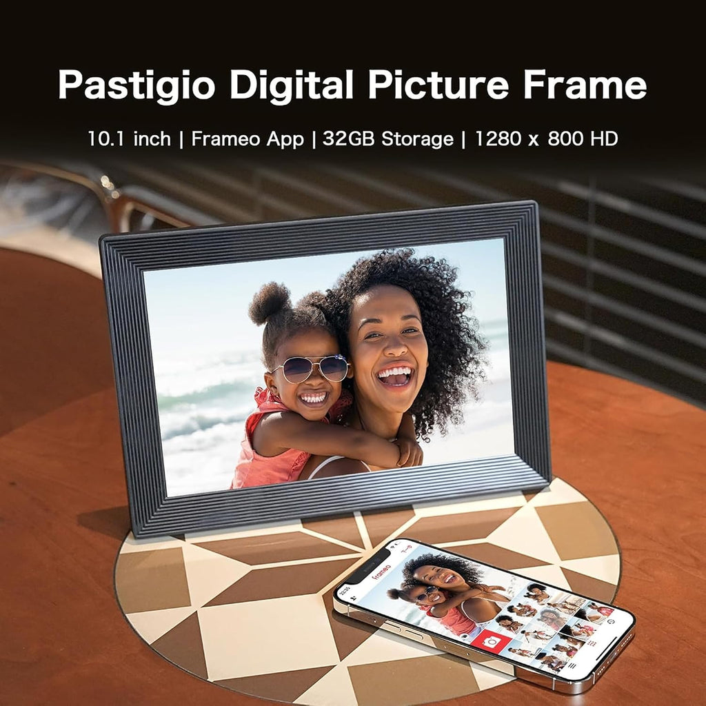 Frameo - Marco de fotos digital, WiFi de 10.1 pulgadas, 32 GB