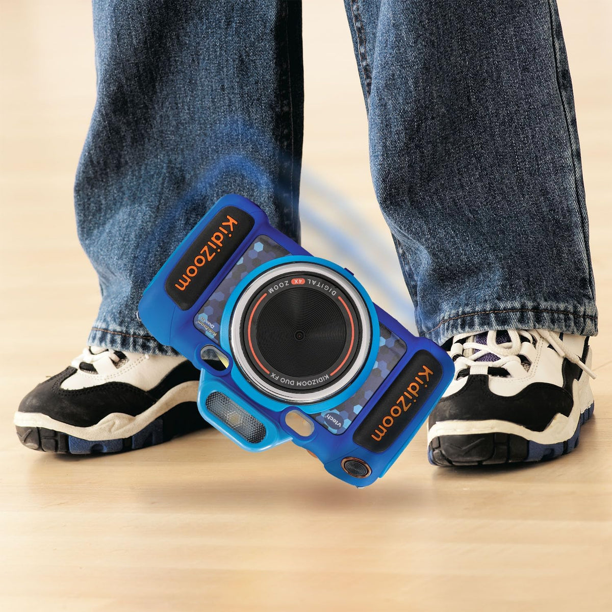 Cámara VTech KidiZoom Duo FX para Niños, Cámaras Digitales Duales, Azul