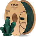 ELEGOO - Filamento PLA de 1.75 mm (4\/64 pulgadas), verde brillante...