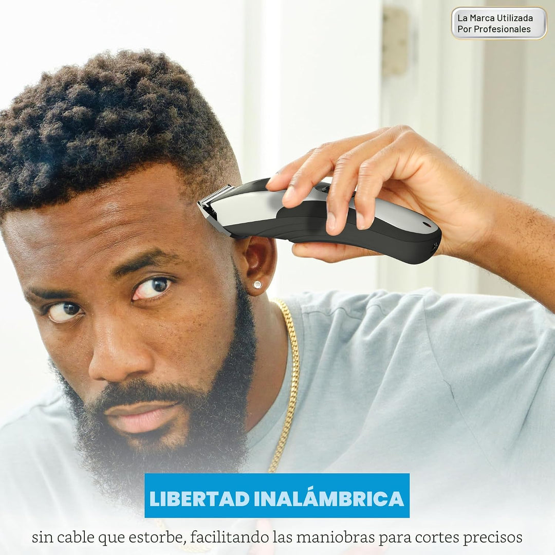 Wahl Clippers Home Pro - Cortapelos recargable sin cable para hombr...