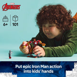 LEGO Marvel Iron Man Mech vs Ultron - Juego de juguetes de
