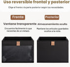 StorageWorks Contenedores organizadores de armario con ventana transparente