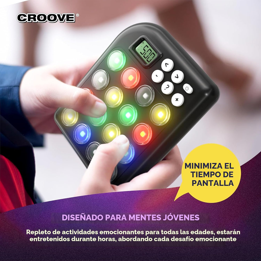 Croove Juego de recuerdos y juegos de memoria, 6 juegos divertidos...