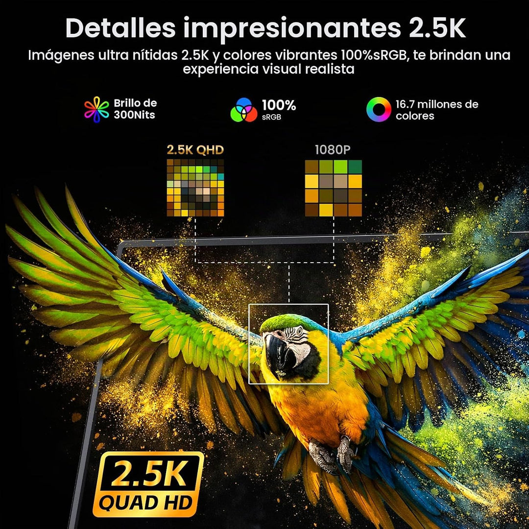 VILVA Monitor para juegos QHD 165Hz USB-C HDMI de 17.3" | 17.3&...