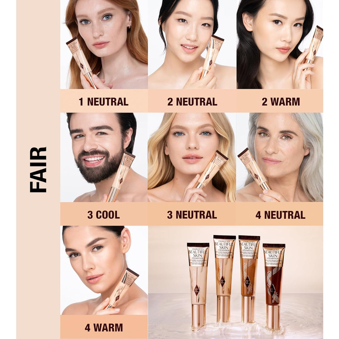 Charlotte Tilbury Base de Maquillaje Beautiful Skin de Cobertura Me...