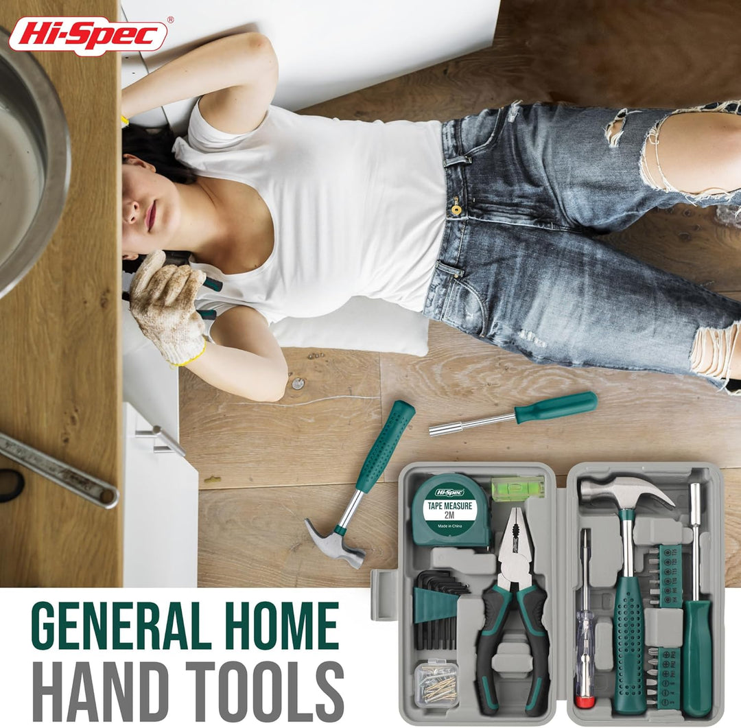 Hi-Spec Kit de herramientas pequeño compacto para bricolaje en el h...