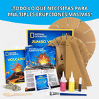 National Geographic Jumbo Volcano Science Kit para niños de 8 a 12 años