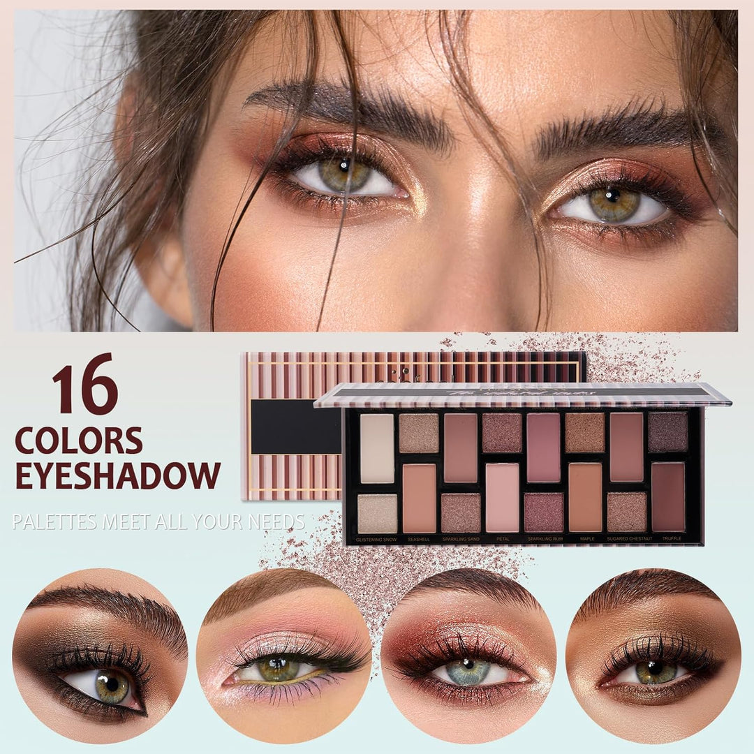 Kit de maquillaje para mujeres, kit completo, set de maquillaje par...