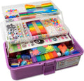 Olly Kids Kit de manualidades, suministros de arte y manualidades para niños de 4 a 8 años