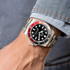 LO Reloj Oyster para hombre, cronógrafo analógico, de cuarzo, acero inoxidable, impermeable, cristal de zafiro, regalo de lujo, simple y casual