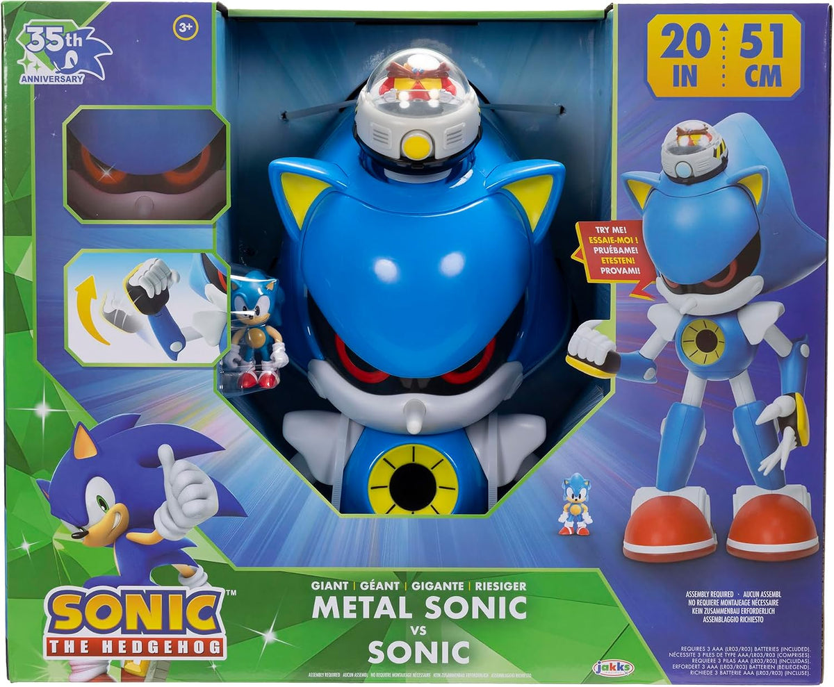 Giant metal Sonic Playset 35 aniversario