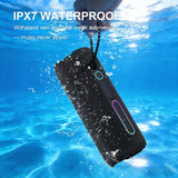 YOLOEMO - Altavoz Bluetooth portátil de 40 W, graves profundos mejo...