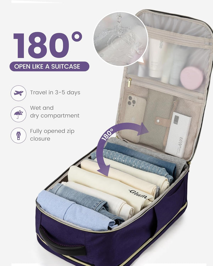 LOVEVOOK Mochila de viaje para mujeres y hombres, mochila de mano y...