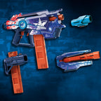 Nerf Loadout Galactic Commander - Lanzador motorizado, 3 modos de disparo, 3 accesorios de accesorios, 48 dardos Nerf N1, juguetes y regalos para niños, a partir de 8 años