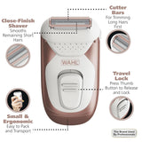 Wahl Smooth Confidence - Afeitadora de batería inalámbrica impermea...