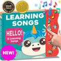 Astro Learns English - Paquete de 3 libros, libro musical para niños