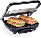 Hamilton Beach Prensa Panini, Sandwichera y parrilla eléctrica para